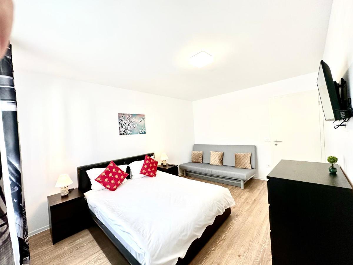 Kasper Coresi Mall - Rise Private Apartments & Suites Braszów Zewnętrze zdjęcie